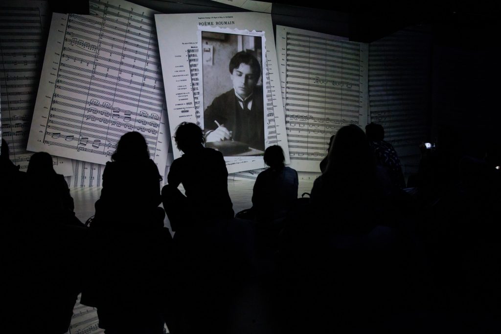 George Enescu - Poema Româna - Immersive Experience. foto Andrei Gindac