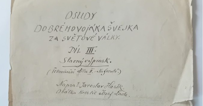 manuscris soldatul svejk