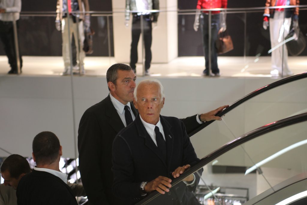 Giorgio_Armani_-_Vogue_Fashions_Night_Out_Sept.10_2009_MILANO foto de Bruno Cordioli