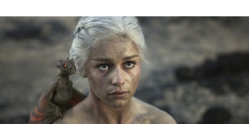 emilia clarke dragon