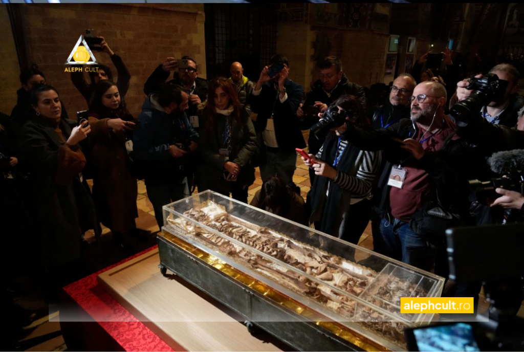 Moaștele Sfântului Francisc de Assisi sunt expuse public în premieră