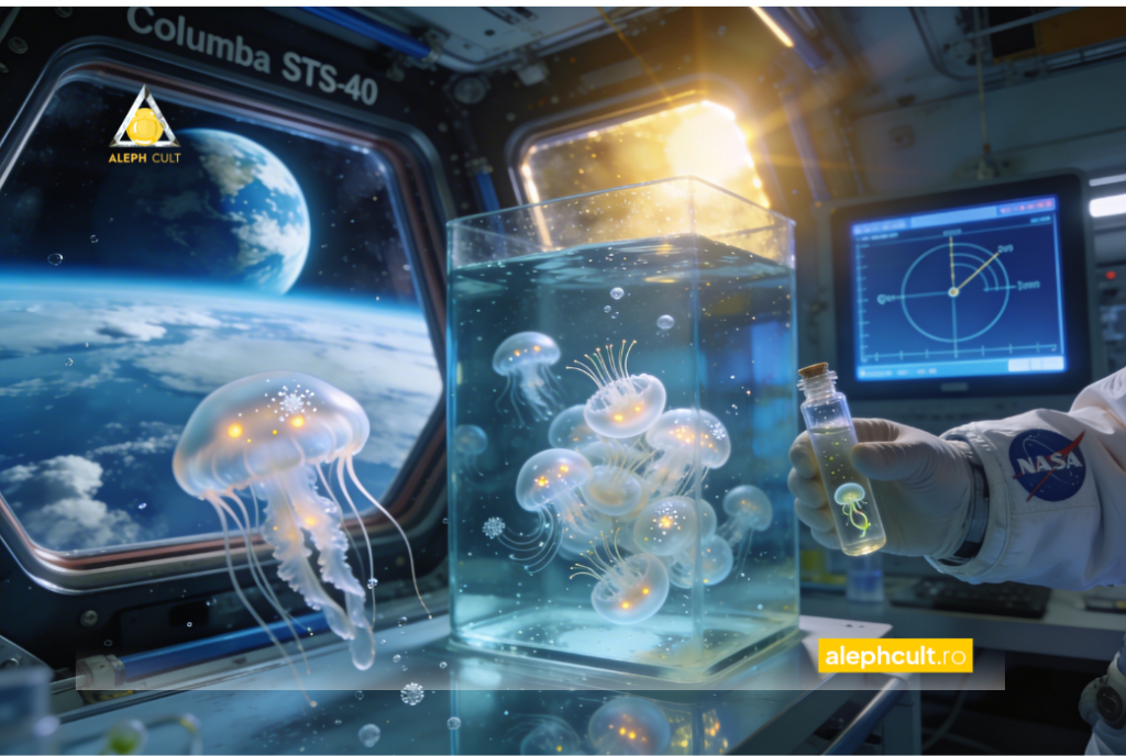 Meduzele explorează gravitația, o enigmă cosmică pentru om