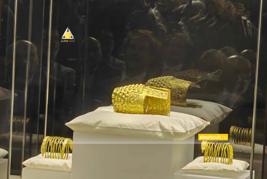 coiful și brățările dacice în media