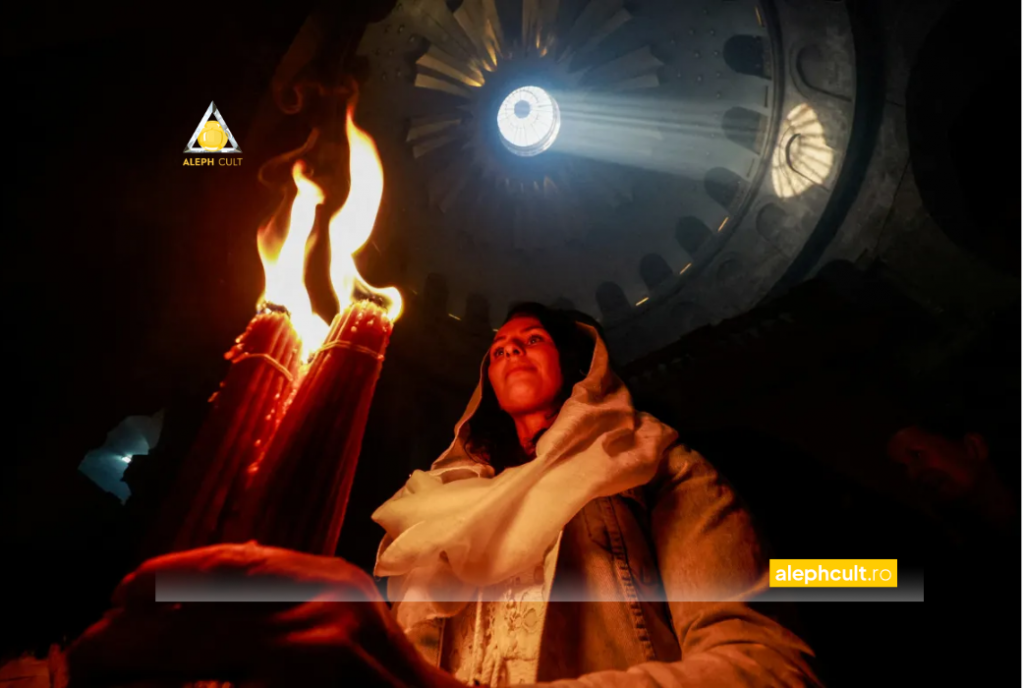 Lumina de la Ierusalim aprinde speranța misterul focului care nu arde
