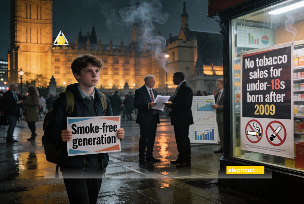 Proiectul de lege anti-fumat redefinește generațiile în Marea Britanie